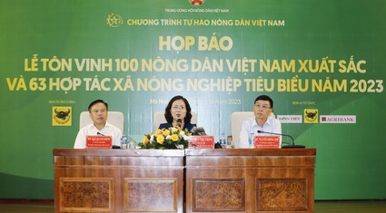 Hình ảnh Họp báo Chương trình Tự hào nông dân Việt Nam 2023