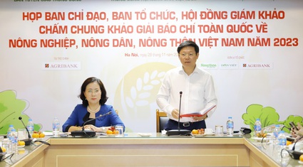 Toàn cảnh: Họp Ban Chỉ đạo, Ban Tổ chức, Hội đồng giám khảo Giải báo chí viết về nông nghiệp, nông dân, nông thôn 2023