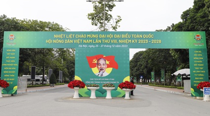 Gấp rút hoàn tất công tác chuẩn bị tại nơi diễn ra Đại hội VIII Hội Nông dân Việt Nam
