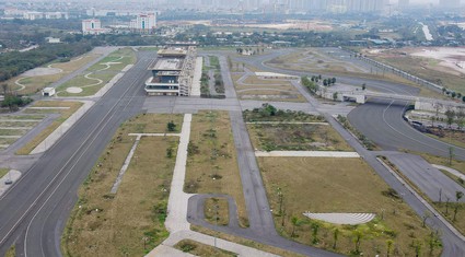 Hiện trạng 300.000 m2 đường đua F1 sau khi Hà Nội chuyển đổi mục đích khai thác, sử dụng