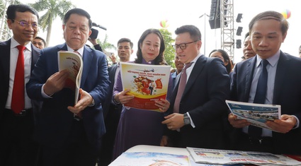 Hình ảnh Lễ khai mạc Hội Báo toàn quốc 2023 tại Hà Nội