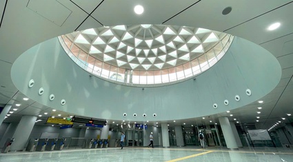 Cận cảnh ga ngầm lớn nhất Metro số 1 trước giờ khai thác thương mại