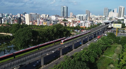 Những địa danh và nút giao nổi tiếng tàu đường sắt metro Nhổn - ga Hà Nội đi qua