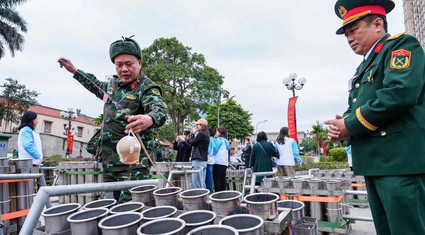 Hình ảnh hàng loạt trận địa pháo hoa ở Hà Nội sẵn sàng khai hỏa đêm giao thừa Tết Nguyên đán 2025