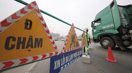 Hà Nội cấm, hạn chế phương tiện lên Vành đai 3 trên cao để làm gì, kéo dài bao nhiêu ngày?