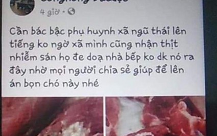 Đăng tin sai vụ sán lợn, thanh niên ở Bắc Ninh đối mặt án hình sự?