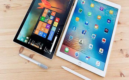 Microsoft Surface Pro bất ngờ vượt mặt Apple iPad Pro