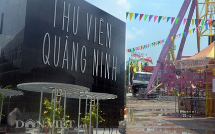 Vụ cabin đu quay chở 3 bố con văng xuống đất: Khu vui chơi nhếch nhác bên công trình gần nghìn tỷ