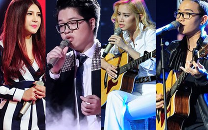 Sức "hút" của 4 thí sinh  vào chung kết The Voice