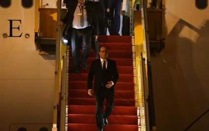 Tổng thống Pháp đã đến TP.HCM