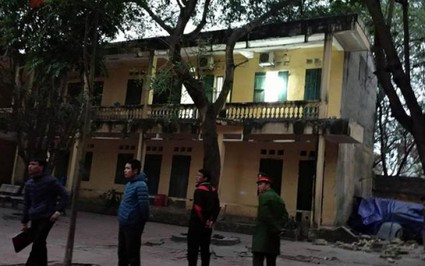 Điều tra việc xây dựng trường có lan can bị sập ở Bắc Ninh