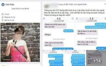 Vụ nữ trung tá công an bị tố “bùng” tiền xe: Nỗi khổ anh tài xế