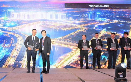 Vinhomes được vinh danh Chủ đầu tư hàng đầu Việt Nam tại BCI Asia Awards