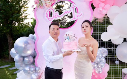 Shark Bình tổ chức sinh nhật linh đình cho Phương Oanh đón tuổi 33