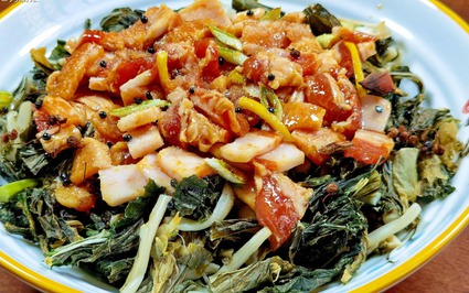 Loại rau chỉ ăn hoa, hóa ra lá là "nhà vô địch axit folic", sấy khô thành món mùa đông cực phẩm