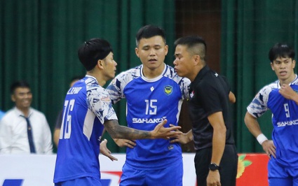 Trọng tài "bẻ còi", Thái Sơn Nam cay đắng chia điểm trong trận "siêu kinh điển" làng futsal
