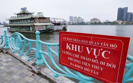 Thực trạng hồ Tây trước ngày Hà Nội dự kiến khôi phục tàu du lịch