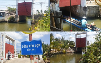 Hơn 50 cống ngăn mặn "án binh bất động" nhiều năm liền ở Kiên Giang, kinh phí xây dựng tiền tỷ