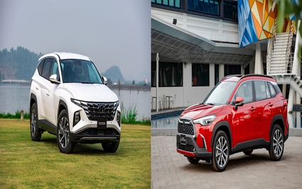 So sánh mức khấu hao Toyota Corolla Cross và Hyundai Tucson sau 1 năm lăn bánh tại Việt Nam