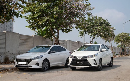 Toyota Vios và Hyundai Accent, xe nào mất giá hơn sau 3 năm sử dụng?