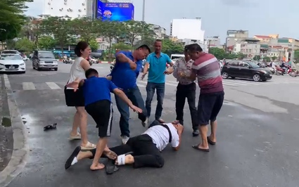 Phóng viên Đài truyền hình Hà Nội bị hành hung giữa Thủ đô