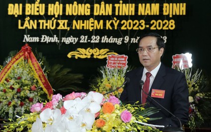 Ông Nguyễn Hùng Mạnh tái đắc cử chức Chủ tịch Hội Nông dân tỉnh Nam Định lần thứ XI, nhiệm kỳ 2023 - 2028