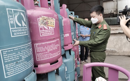 Thành lập cả doanh nghiệp để làm ăn "phi pháp" chiết nạp gas lậu