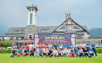 Giải Golf K39 OPEN 2024 quy tụ những tay golf xuất sắc