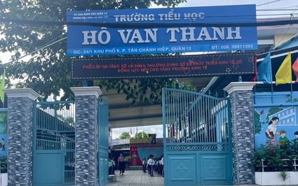 Phòng GDĐT đề nghị làm rõ thông tin phụ huynh tố trường tiểu học tự ý thu quỹ sửa sân trường