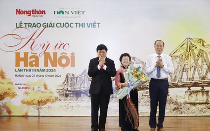 Tác giả đạt giải Nhất Cuộc thi viết Ký ức Hà Nội: Được trở về năm tháng lịch sử chói lọi của Thủ đô