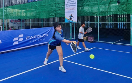 Giải trẻ Pickleball châu Á mở rộng năm 2024: Hơn 100 tay vợt tranh 12 bộ huy chương
