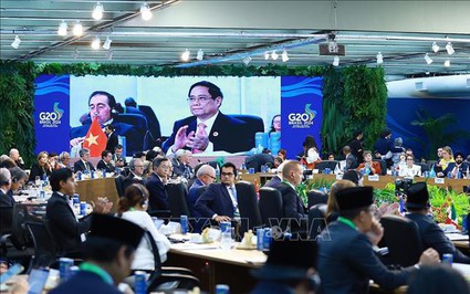 G20: Thủ tướng tuyên bố Việt Nam đăng cai Hội nghị thượng đỉnh Đối tác tăng trưởng xanh và các mục tiêu toàn cầu