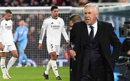 Real Madrid lập kỷ lục tệ chưa từng có, HLV Ancelotti thừa nhận sự thật phũ phàng