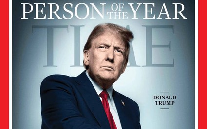 Time vinh danh ông Trump là Nhân vật của năm