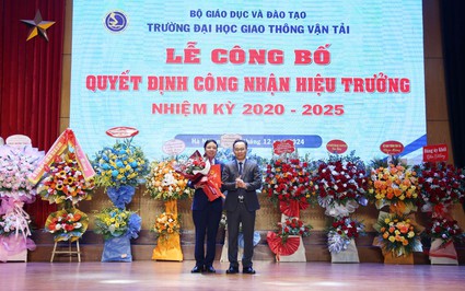 Hiệu trưởng 7x của Trường Đại học Giao thông Vận tải vừa được bổ nhiệm là ai?