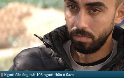 Hình ảnh báo chí 24h: Người đàn ông mất 103 người thân sau vụ không kích của Israel vào Gaza
