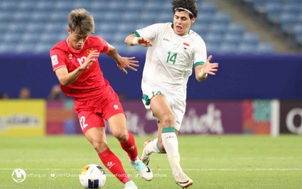 U23 Việt Nam đã có bao nhiêu pha dứt điểm trúng khung thành U23 Iraq?