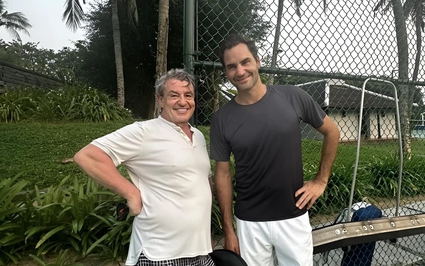 Huyền thoại quần vợt Roger Federer đang ở Hội An