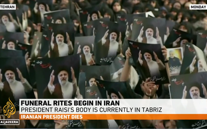 Hàng nghìn người Iran thương khóc cố Tổng thống Raisi, những ngày quốc tang bắt đầu trang trọng