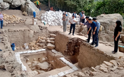 Lần thứ 5 đào khảo cổ Mái Đá Ngườm ở một xã của Thái Nguyên, phát lộ thêm la liệt hiện vật cổ xưa