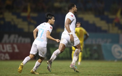 Rafaelson lập kỷ lục ghi bàn ở V.League, Thép xanh Nam Định ngược dòng đại thắng Đông Á Thanh Hoá