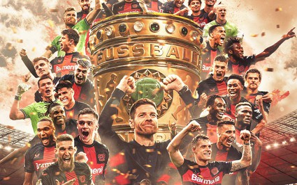 "Cú đúp" quốc nội của Bayer Leverkusen: Tài ba như Xabi Alonso