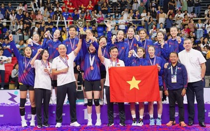 Vô địch AVC Challenge Cup 2024, ĐT bóng chuyền nữ Việt Nam nhận thưởng bao nhiêu?