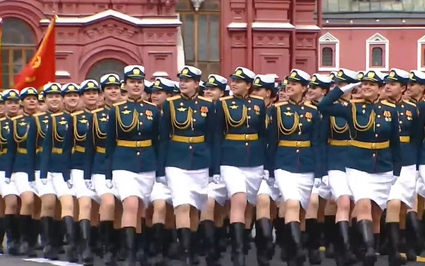 Hình ảnh mới nhất Lễ duyệt binh kỷ niệm 79 năm Ngày Chiến thắng phát xít tại Nga