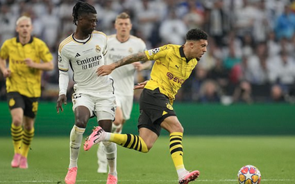 [Trực Tiếp] Real Madrid - Dortmund (0-0): Bóng liếm cột dọc
