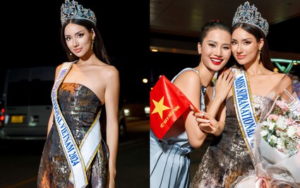 Lydie Vũ xinh đẹp "đọ sắc" với Á hậu Hương Ly trước khi lên đường thi Miss Supranational 2024
