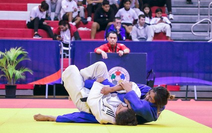 Nữ võ sĩ judo Hoàng Thị Tình tỏa sáng tại Peru, giành vé thứ 13 dự Olympic cho TTVN