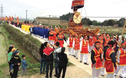 10 làng vùng núi Thiên Thai ở Bắc Ninh tổ chức lễ hội tôn vinh nhà khoa bảng đầu tiên của Việt Nam
