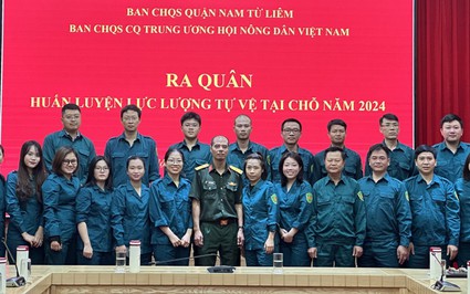 Trung ương Hội Nông dân Việt Nam khai mạc huấn luyện lực lượng tự vệ tại chỗ năm 2024