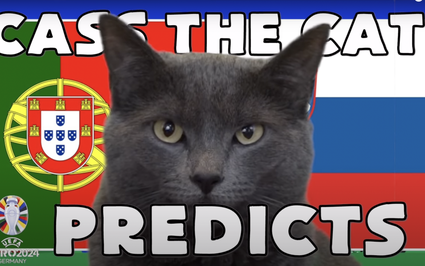 Mèo tiên tri Cass dự đoán kết quả Bồ Đào Nha vs Slovenia